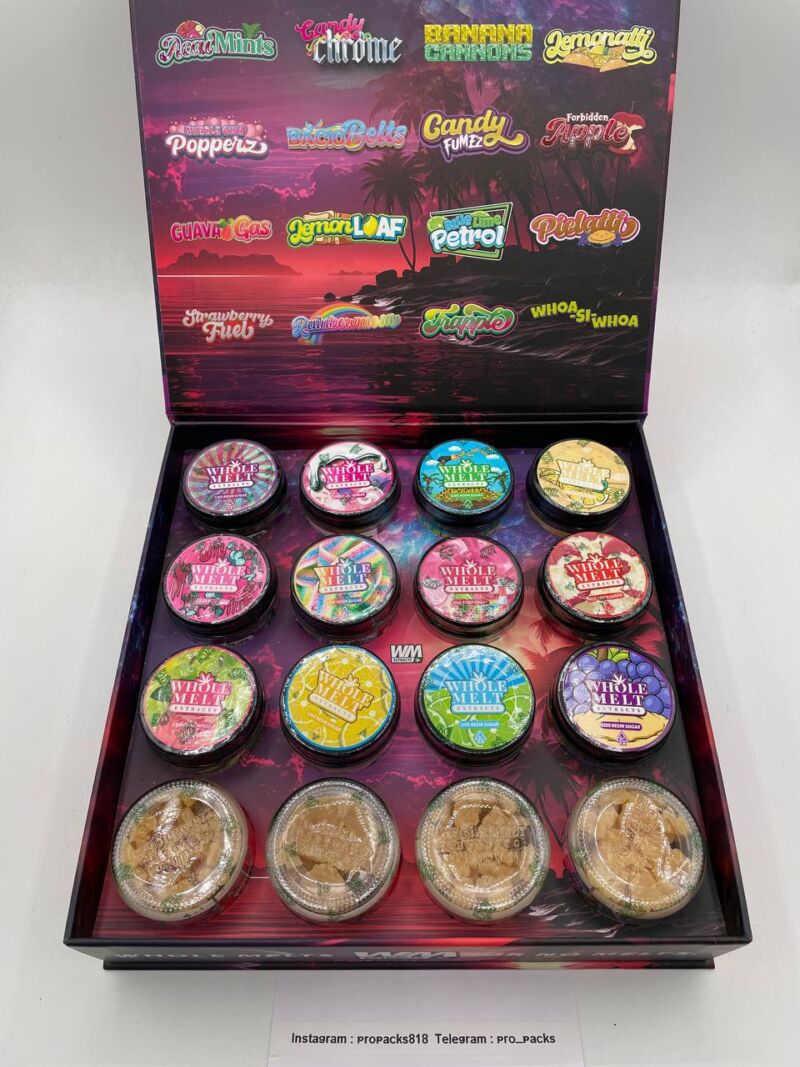 Authentic Whole Melt Extracts Live Resin Sugar *EXOTIC EDITION* 🫠💎 #GB29