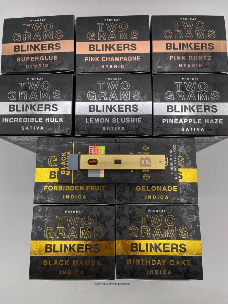 BLINKERS 2G Disposables 🔦🚨 #GB6