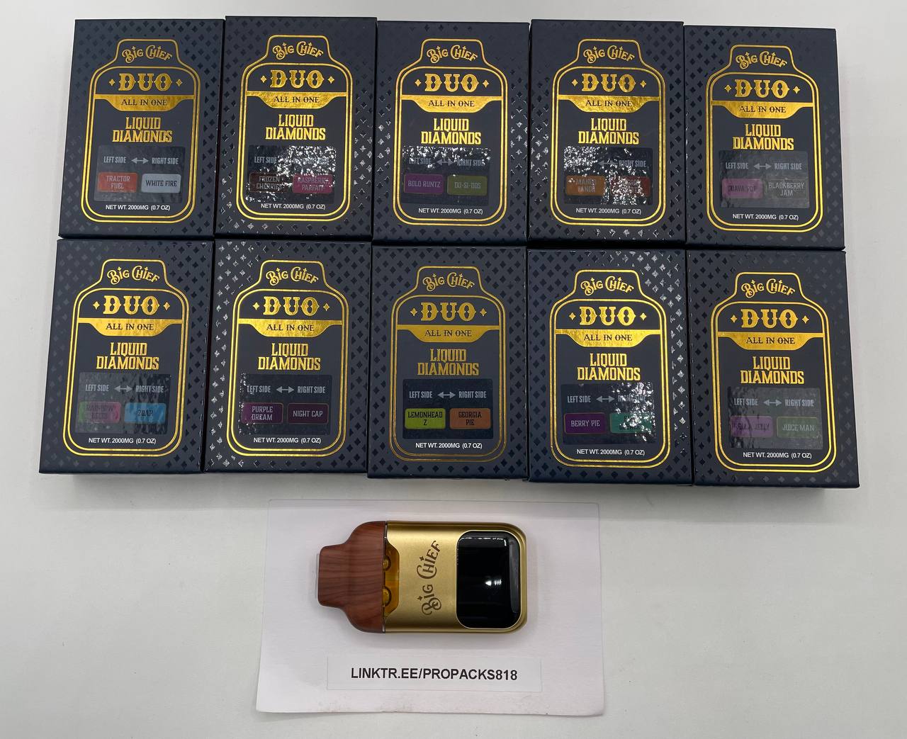Big Chief Dual Chamber 2 Gram Disposables πͺ·π #GB5